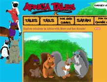 Tablet Screenshot of africatales.org